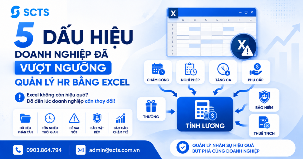 5 dấu hiệu doanh nghiệp đã vượt ngưỡng quản lý HR bằng Excel